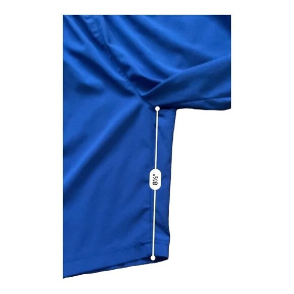 Head Club athletic shorts deep blue slip gusset pockets elastic waist logo Men M - Picture 13 of 14